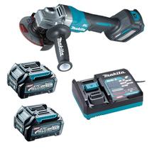 Esmerilhadeira Ang 4-1/2" 40v XGT GA031 2x 2.5Ah Makita 220v Esmerilhadeira Ang 4-1/2" 40v XGT GA031 2x 2.5Ah Makita 220v
