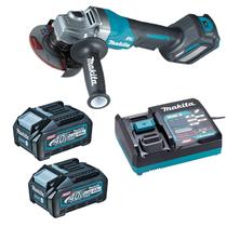 Esmerilhadeira Ang 4-1/2" 40v XGT GA031 2x 4.0Ah Makita 110v Esmerilhadeira Ang 4-1/2" 40v XGT GA031 2x 4.0Ah Makita 110v