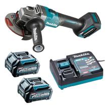 Esmerilhadeira Ang 5" 40v XGT GA005 2x Bat 2.5Ah Makita 220v