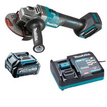 Esmerilhadeira Ang 5" 40v XGT GA005 Bat 2.5Ah Makita 220v
