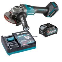 Esmerilhadeira Ang 5" 40v XGT GA008 Bat 2.0Ah Makita 220v