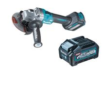Esmerilhadeira Ang 5" 40v XGT GA026Z Bateria 4.0Ah Makita Esmerilhadeira Ang 5" 40v XGT GA026Z Bateria 4.0Ah Makita