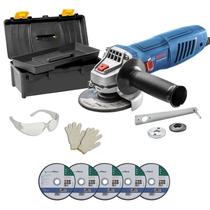 Esmerilhadeira Ang Bosch GWS770 4.1/2" 770W + malet + discos Esmerilhadeira Ang Bosch GWS770 4.1/2" 770W + malet + discos