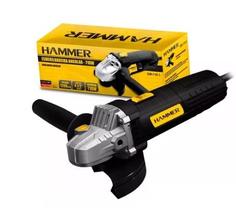 Esmerilhadeira Angular 110V/710W 4.1/2 - 115mm GYEM7101/110 - HAMMER