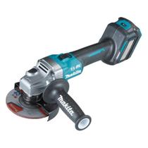 Esmerilhadeira Angular 125Mm Sem Fio 40V Resistência Água Motor BL Com Sistema AWS GA026GZ Makita