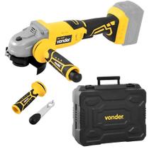 Esmerilhadeira Angular 18V 4.1/2 POL sem Bateria e Carregador VONDER Esmerilhadeira Angular 18V 4.1/2 POL sem Bateria e Carregador VONDER