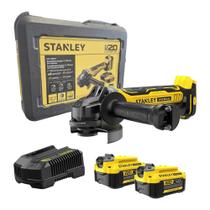 Esmerilhadeira Angular 4.1/2" - 5" 20V Brushless c/ 2 Baterias SBG700M2K Stanley Esmerilhadeira Angular 4.1/2" - 5" 20V Brushless c/ 2 Baterias SBG700M2K Stanley
