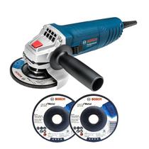 Esmerilhadeira Angular 4 1/2" 850W 3 Discos De Desbaste GWS 850 Bosch Esmerilhadeira Angular 4 1/2" 850W 3 Discos De Desbaste GWS 850 Bosch