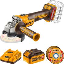 Esmerilhadeira Angular 4.1/2'' + Bat 4ah Cagli261521-9 Ingco