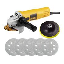 Esmerilhadeira angular 4.1/2 DWE4118 220v com base de fitas autocolantes