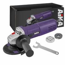 Esmerilhadeira Angular 4 Polegadas Elétrica Profissional 115MM 900W 11000Rpm Roxo 110v Esmerilhadeira Angular 4 Polegadas Elétrica Profissional 115MM 900W 11000Rpm Roxo 110v