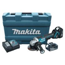 Esmerilhadeira Angular 5" 18V com 2 Baterias e Maleta 110/220V DGA504RFE MAKITA Esmerilhadeira Angular 5" 18V com 2 Baterias e Maleta 110/220V DGA504RFE MAKITA