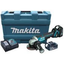 Esmerilhadeira Angular 5'' a Bateria 18V RefDGA504RFE MAKITA Esmerilhadeira Angular 5'' a Bateria 18V RefDGA504RFE MAKITA