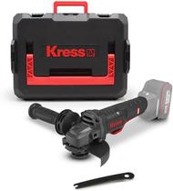 Esmerilhadeira angular 5 pol à bateria brushless 20v 125mm sem bateria e carregador kuh04.91 kress