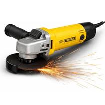 Esmerilhadeira Angular 650W 4 meia Polegadas Profissional Compacta para Corte Metal Concreto 127V Esmerilhadeira Angular 650W 4 meia Polegadas Profissional Compacta para Corte Metal Concreto 127V