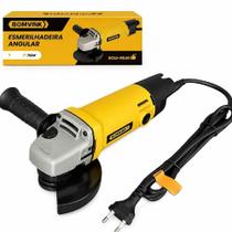 Esmerilhadeira Angular BOM-9546 710W 11000 RPM 220V Design Compacto Cinza Bomvink Esmerilhadeira Angular BOM-9546 710W 11000 RPM 220V Design Compacto Cinza Bomvink