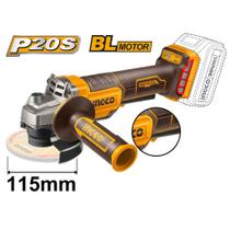 Esmerilhadeira Angular Brush Bateria 20V Linha P20S INGCO