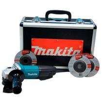 Esmerilhadeira Angular Com Maleta Alumínio 127v Makita Ga4534kx