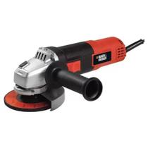 Esmerilhadeira Angular de 4.1/2" 820W 11000rpm Black Decker G720-BR (127v) Preto e Laranja