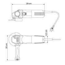 Esmerilhadeira Angular Elétrica 850 W 4.1/2" 220 V Tramontina para Uso Profissional