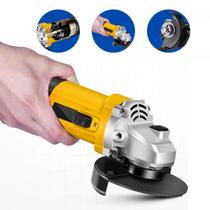 Esmerilhadeira Angular Elétrica Disco Corte Lixadeira 220V Esmerilhadeira Angular Elétrica Disco Corte Lixadeira 220V