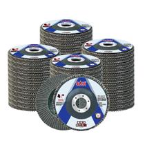 Esmerilhadeira angular Flap Disc Sali, pacote 48, 80 grão, 11,4 cm x 22 mm Esmerilhadeira angular Flap Disc Sali, pacote 48, 80 grão, 11,4 cm x 22 mm