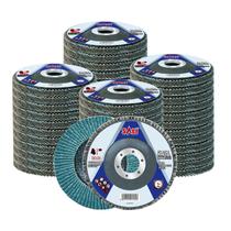 Esmerilhadeira angular Flap Disc Sali Zirconia 40 Grit de 4,5 cm x 22 mm Esmerilhadeira angular Flap Disc Sali Zirconia 40 Grit de 4,5 cm x 22 mm