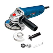 Esmerilhadeira Angular GWS 850 Bosch 850W 11000RPM Disco 115MM Cabo 2 Metros Compacta Leve Durável Para Corte E Desbaste Em Ferro Aço Concreto Obras