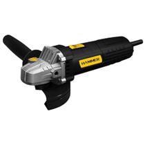 Esmerilhadeira Angular Hammer 4.1/2pol. 710w Gyem7101 - Preto 110V