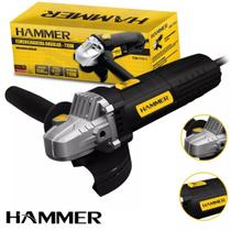Esmerilhadeira Angular Hammer Em-710-1 Preta 710 W 110 V