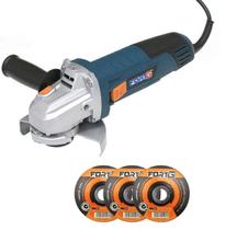 Esmerilhadeira angular kit 8 discos 4.1/2pol 800w 220v fortg Esmerilhadeira angular kit 8 discos 4.1/2pol 800w 220v fortg