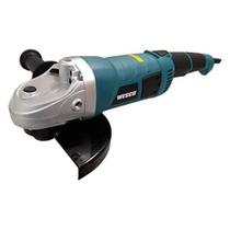 Esmerilhadeira Angular Profissional Wesco 230mm 2200W 220V com Trava de Segurança e Acessórios