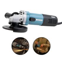Esmerilhadeira Angular Wesco 1100w C/ Controle Velocidade 4.1/2 Lixadeira Profissional 127v 220v
