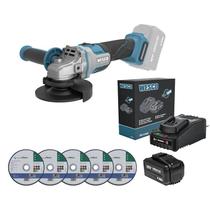 Esmerilhadeira Brush WS2890 125mm 18v Wesco + 1bat 4A Carreg Esmerilhadeira Brush WS2890 125mm 18v Wesco + 1bat 4A Carreg