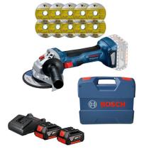 Esmerilhadeira gws 180-li brushless c/ bat Esmerilhadeira gws 180-li brushless c/ bat