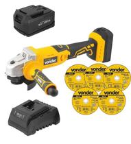 Esmerilhadeira Iev 1808 Vonder Com 1 Bat 4.0Ah Dwt+ 5 Disc Esmerilhadeira Iev 1808 Vonder Com 1 Bat 4.0Ah Dwt+ 5 Disc