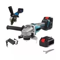 Esmerilhadeira Lixadeira 100 Mm Com Bateria Recarregável 48v Esmerilhadeira Lixadeira 100 Mm Com Bateria Recarregável 48v
