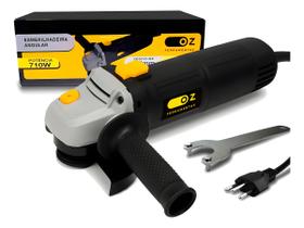 Esmerilhadeira Lixadeira 4.1/2 Profissional Com Acessórios 220V