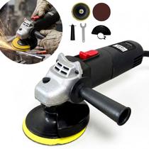Esmerilhadeira Lixadeira Angular 4.1/2 com Disco e Lixa 115mm 820W Rolamentada Importway Iweald Esmerilhadeira Lixadeira Angular 4.1/2 com Disco e Lixa 115mm 820W Rolamentada Importway Iweald