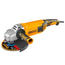 Esmerilhadeira Lixadeira Angular 7 Polegadas 2400W 220V 8000rpm AG240082-9 Ingco Profissional Cor Laranja Esmerilhadeira Lixadeira Angular 7 Polegadas 2400W 220V 8000rpm AG240082-9 Ingco Profissional Cor Laranja