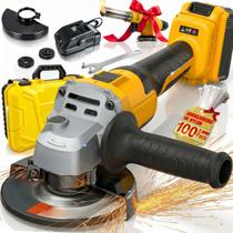 Esmerilhadeira Lixadeira Angular +kit Abraçadeira E Maçarico Esmerilhadeira Lixadeira Angular +kit Abraçadeira E Maçarico