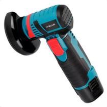 Esmerilhadeira Lixadeira Angular Sem Fio Portátil Corte Desbaste 2 Baterias 12v