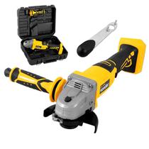 Esmerilhadeira Lixadeira Angular Vonder 115mm Sem Bateria 18v Com Maleta Esmerilhadeira Lixadeira Angular Vonder 115mm Sem Bateria 18v Com Maleta