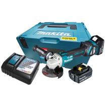 Esmerilhadeira Lixadeira Makita 2 Baterias 18V DGA452RFE 5.0AH 115MM Esmerilhadeira Lixadeira Makita 2 Baterias 18V DGA452RFE 5.0AH 115MM