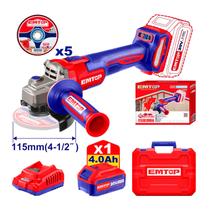 Esmerilhadeira Sem Fio 20v Diâmetro 115mm 900w Com 1x4.0ah
