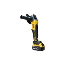 Esmerilharia Lixadeira Angular 10.000 rpm bateria De Lítio Amarelo