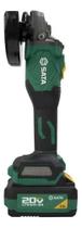 Esmilhadeira Angular Brushless Bateria 20v 5 Sata St151090 Verde 127/220v 50/60hz Esmilhadeira Angular Brushless Bateria 20v 5 Sata St151090 Verde 127/220v 50/60hz