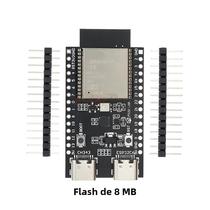 ESP32-C6 WiFi Bluetooth Dual Type-C Placa De Desenvolvimento ESP32 Core IoT Circuito Integrado