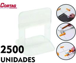 Espaç Nivelador De Piso Porcelanato Cortag 2500 Pç 300 cunha