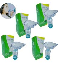 Espaçador Aerosol Medicamentos Inalaçao Infantil - 4 Unidades
